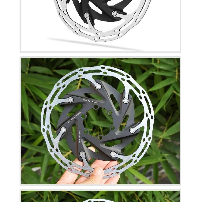 2025 RYET Bicycle Brake Rotors 6-Bolts&Center-Lock 140mm/160mm MTB Road Bike Bicycle Parts Disc Brake Rotors Cycling Accessories