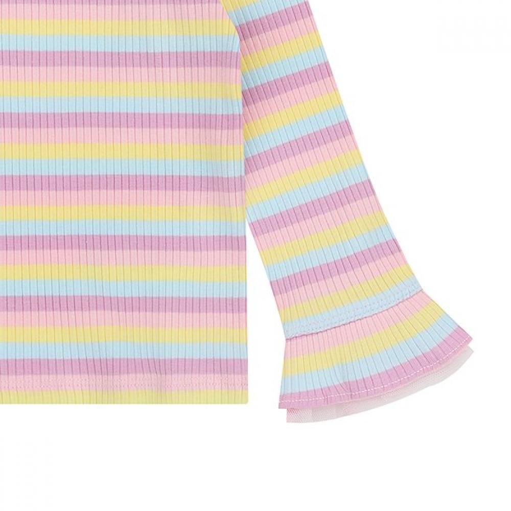 French Cat Pink STripe T shirT q64ddT312p1