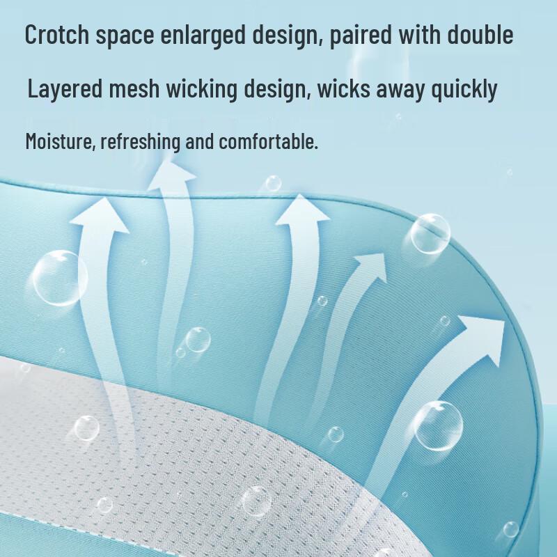 Yalu Men's Ice Silk Seamless Boxer Briefs 4-Pack