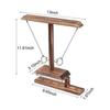 Ring Toss Games for Adults, Outdoor Indoor Handmade Wooden Hookey Ring TW