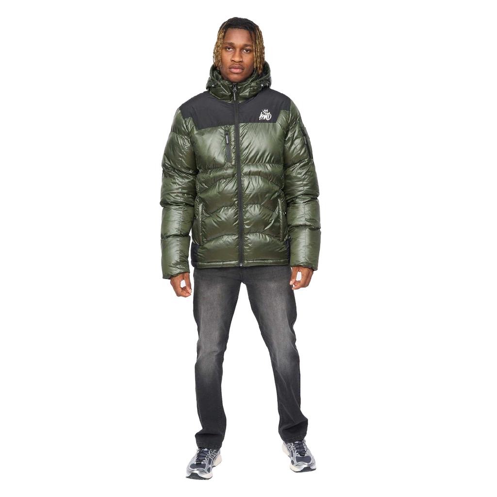 Kings Will Dream Mens Ascend Colour Block Puffer Jacket
