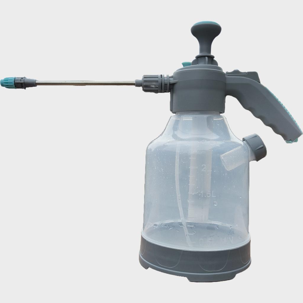 High-Pressure Transparent Sprayer: Large Capacity, Heat-Resistant, for Garden & Home Use