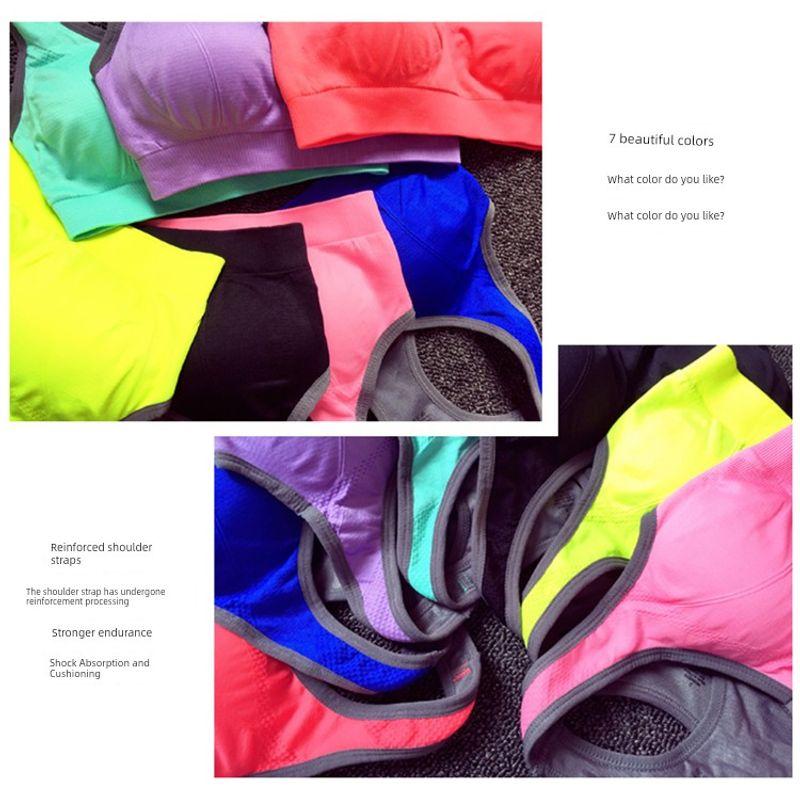[Big Sale] Beauty Back Exercise Bra Push-up Running Breathable Bubble Wrap Vest-Style Quick-Drying Intimates Yoga Fitness Women
