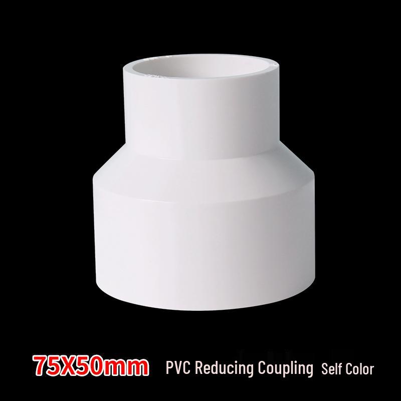 PVC Water Pipe Reducer Connector for Varied Diameters: 20, 25, 32, 40, 50, 63, 75mm
