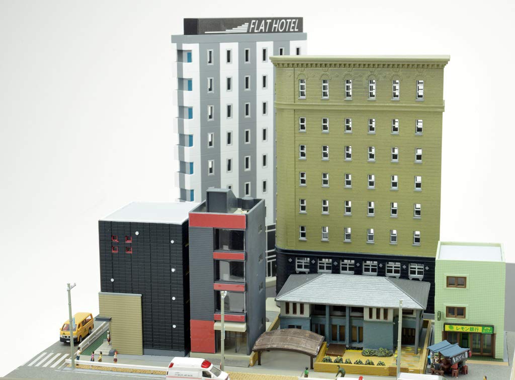 TOMYTEC Building Collection Kenkore 164 Úzká budova B Moderní hotel Dioramatické potřeby