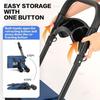 Outdoor Pet Stroller Breathable Strollers Foldable Cat Dog Stroller for Small Medium Large Pet 4 Wheel Shockproof Stroller