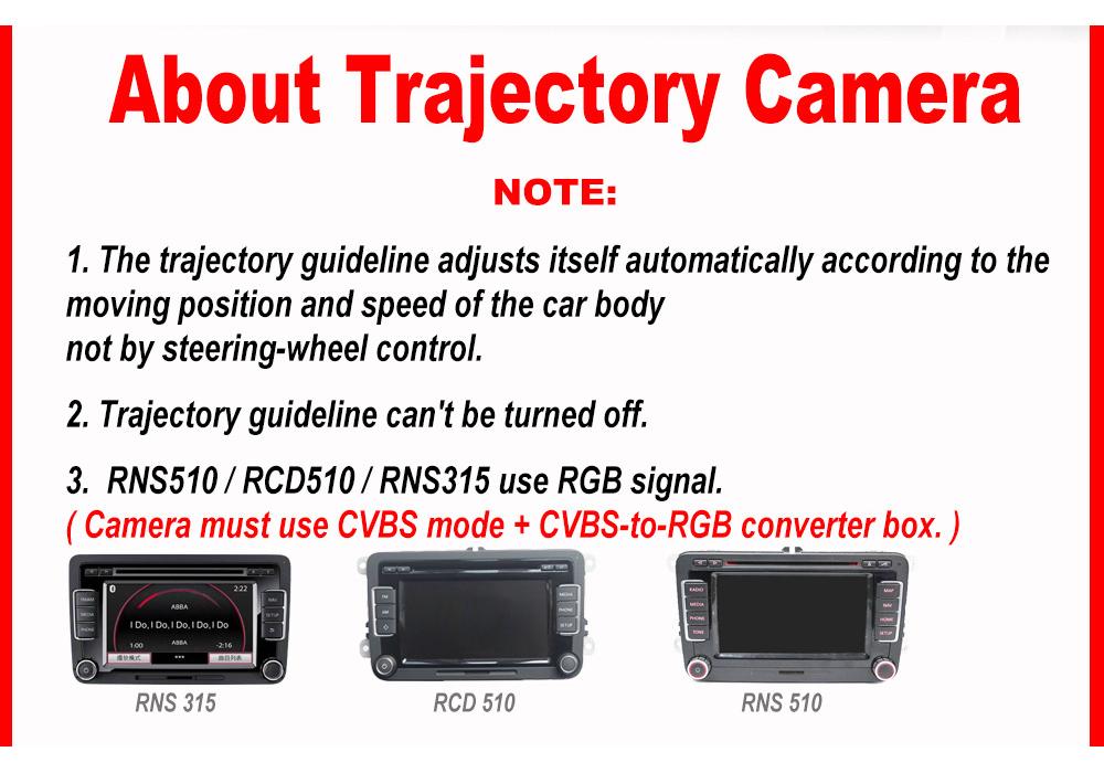Volkswagen Golf 8 MK8 CC T-Roc AHD Rearview Camera with Flip-up Cover and Trajectory Feature