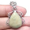Pendant Amrican Jasper Gemstone Gift For Her Silver Jewelry 1.75"