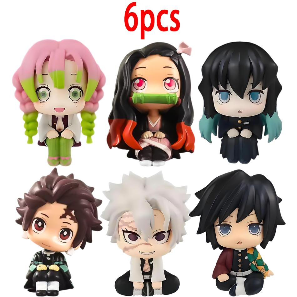 figure Demon Slayer Anime Figures Iguro Obanai Tokitou Muichirou Kawaii Action Collectible Figures Children's holiday gifts