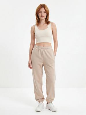 Women' Oversize Sweatpants Unleash Wings Beige