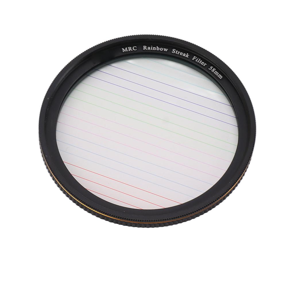 Fargerikt Streak Star Filter Micro SLR kamera Punkt til linje filtre Spesialeffekter Kamera filtre for