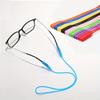 6 peças Tiras de Retenção de Óculos de Silicone, Cores Aleatórias, Porta-Óculos Flexível Cordão Antiderrapante para Óculos para Esportes Uso Diário - Pacote de Cores Aleatórias