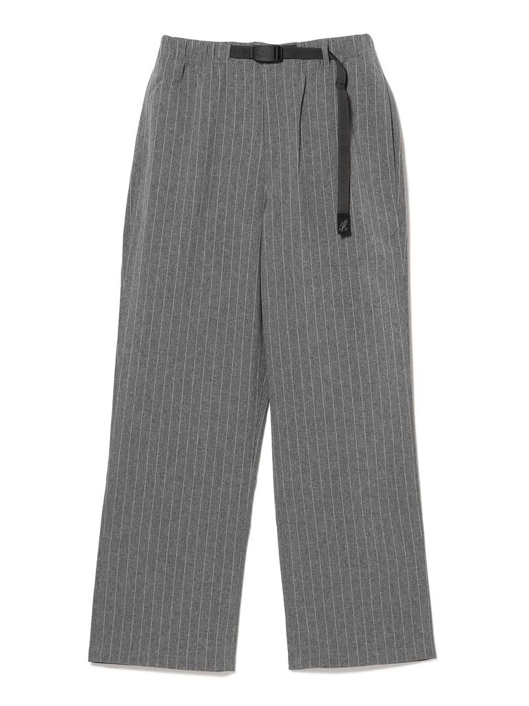 B:MING LIFE STORE by BEAMS Painter [Special Order] Gramicci Striped Slacks, Men's, Grey, Size M