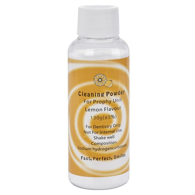 

NICEDEN Отбеливающая эссенция для зубов Порошок для чистки зубов Полировка потоком воздуха Prophy Очистка зубного налета Пломбировочное оборудование 130g/lemon