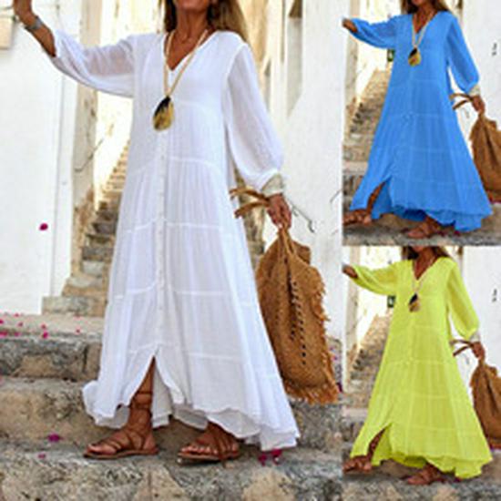 Women's Summer 2023 Bohemian Long Sleeve Printed Cardigan