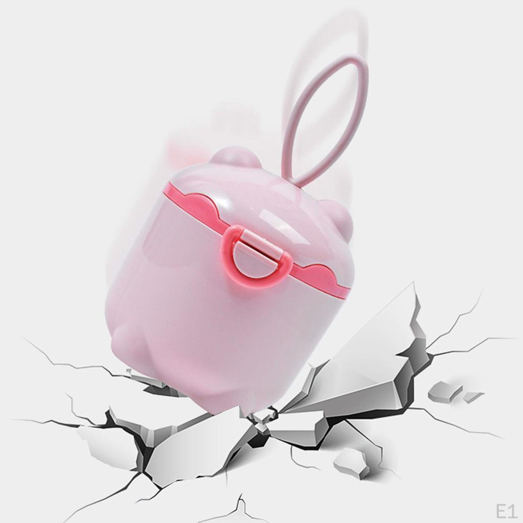 Baby Formula Dispenser Portable Cute Food Storage Box Essential Cereal Infant Toddle Snacks