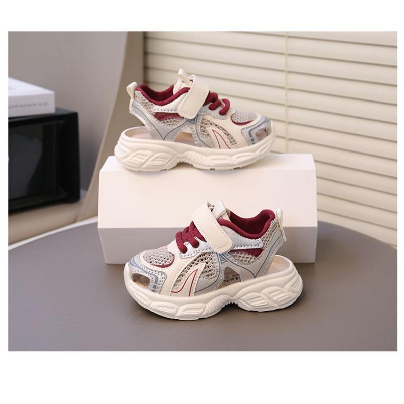 Summer new children's shoes baby sports shoes boys dad shoes girls breathable mesh shoes children soft sole