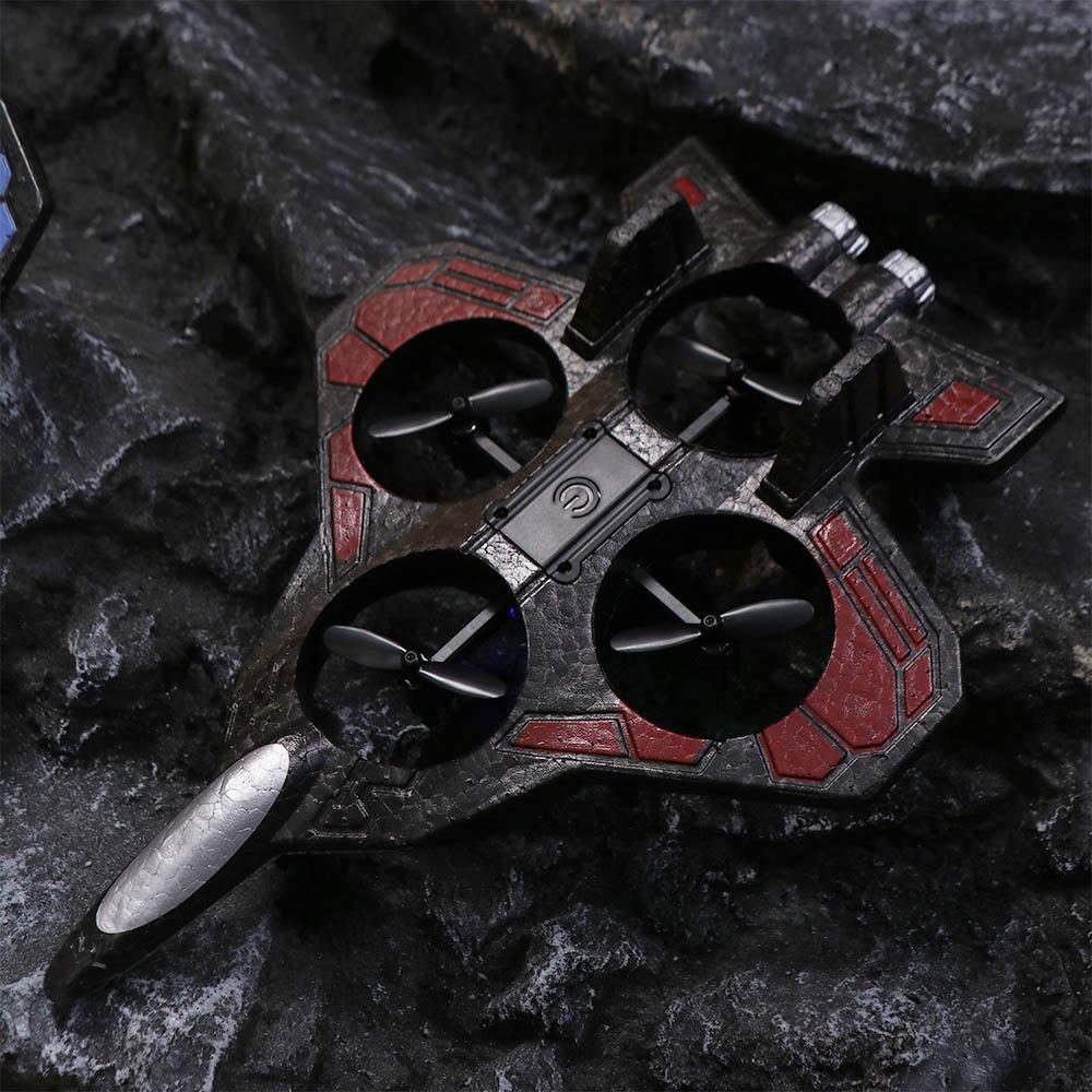 EPP Foam Four Motor Helicopter Toy Rechargeable RC Hobby Jet Plane  Home Decor