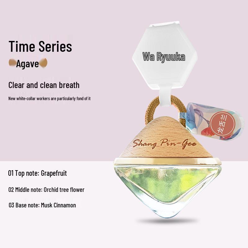 Wa Liu Xiang Car Air Freshener Pendant: Long-lasting Aromatic Fragrance and High-end Gift