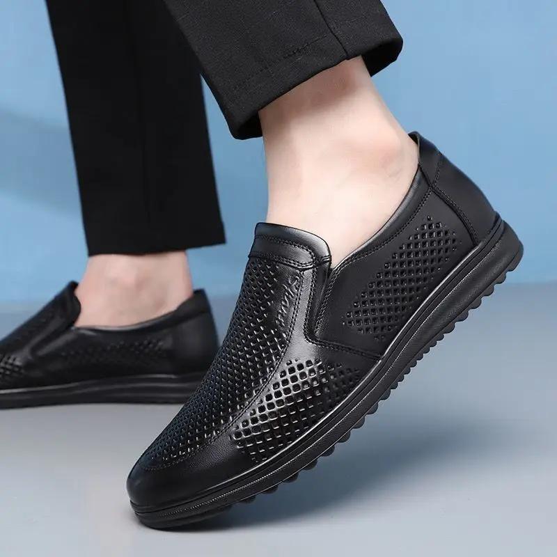 Fashion Office Waterproof Shoes for Men Breathable Luxury 2025 Expensives Daily Use Summer Sale Color New Low Price Pvc H 39 Man Sandals
