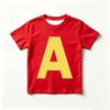T-shirts pour enfants Alvin et les Chimmunks Impression Cartoon 3D T-shirts Garçons Mignons Filles Manches Courtes Hauts Décontractés Enfants Vêtements d'Été