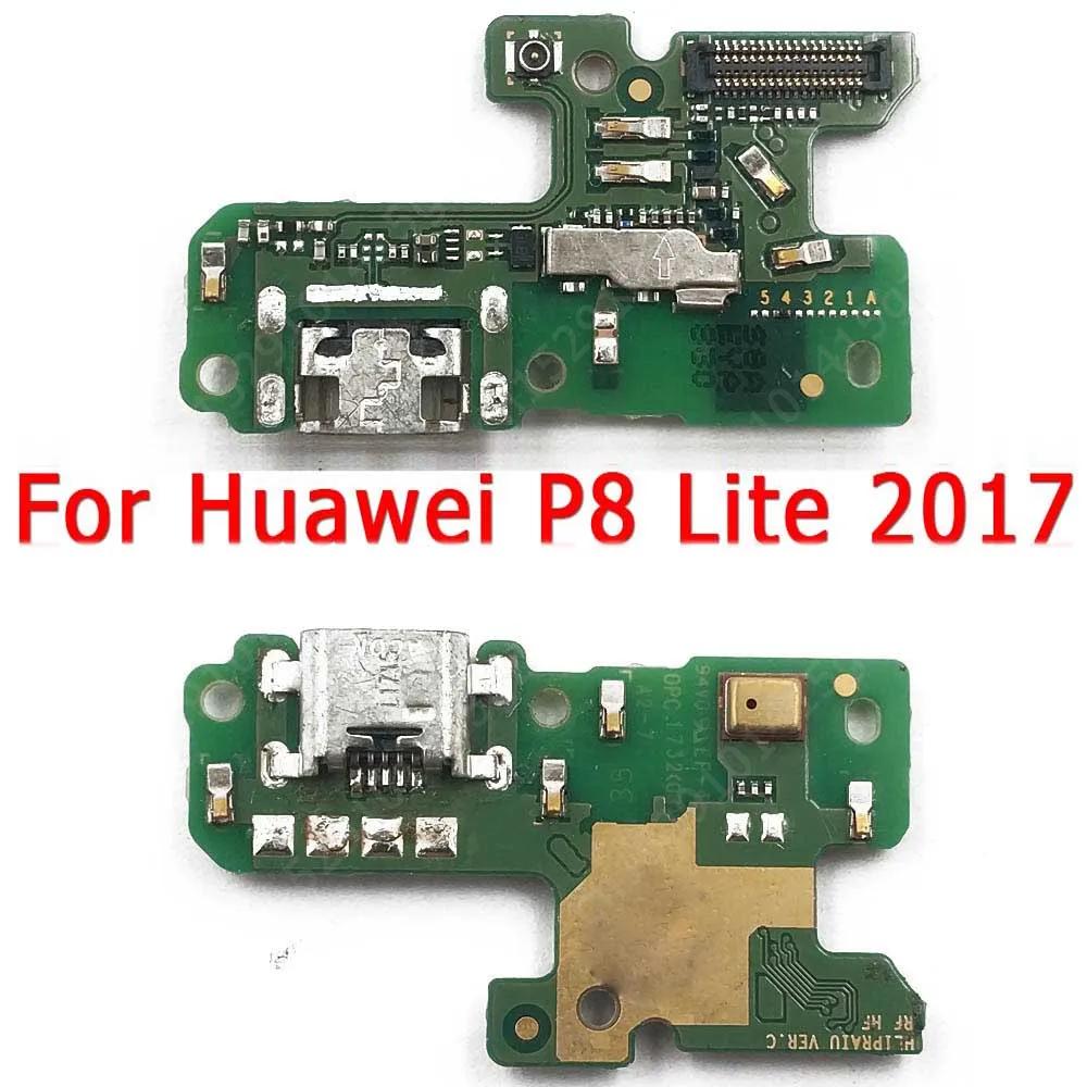 USB Charging Dock Board For Huawei P8 Lite 2017 P9 P10 Plus Charger Port Flex Cable Replacement Repair Part