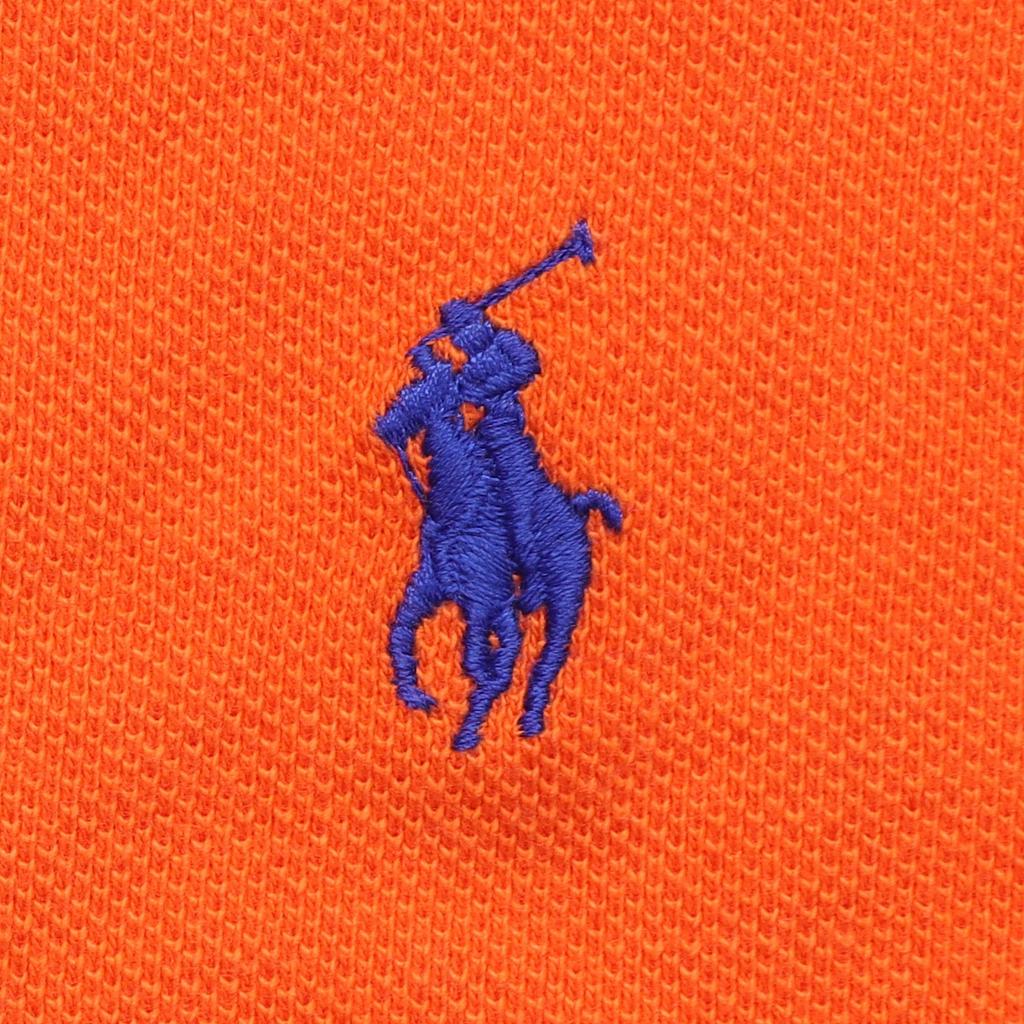 Polo Ralph Lauren Logo Besticktes Poloshirt Herren Oberteile Leuchtendes Orange 710795080-025