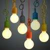 Colorful Spider Chandelier Lamp for Children Baby Nursery Room Silicone E27 Holder LED Suspension Hanging Light Living Room Deco