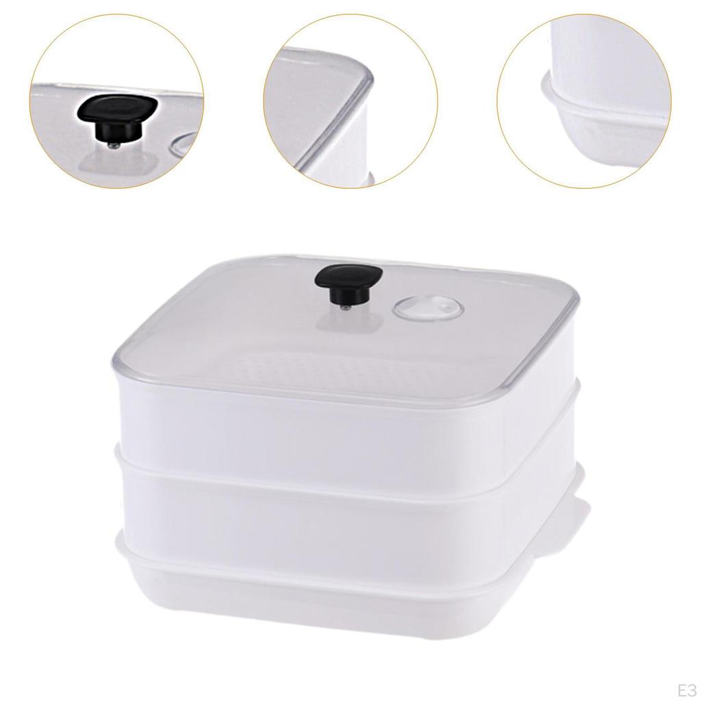 Aparat de abur pentru alimente convenabil pentru gătit acasă