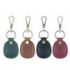 Sturdy PU Leather Keychain Pouches with Multilayer Slots Accessory for Business Professional and Student Daily Use
