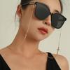 European and American Jewelry, Symmetrical Metal Cross Glasses Chain Female, Simple Temperament Multi-purpose Mask Non-slip Lanyard