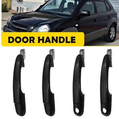 Exterior Door Handle Front & Rear Plastic Fit 2005-2009 2006 2007 Hyundai Tucson