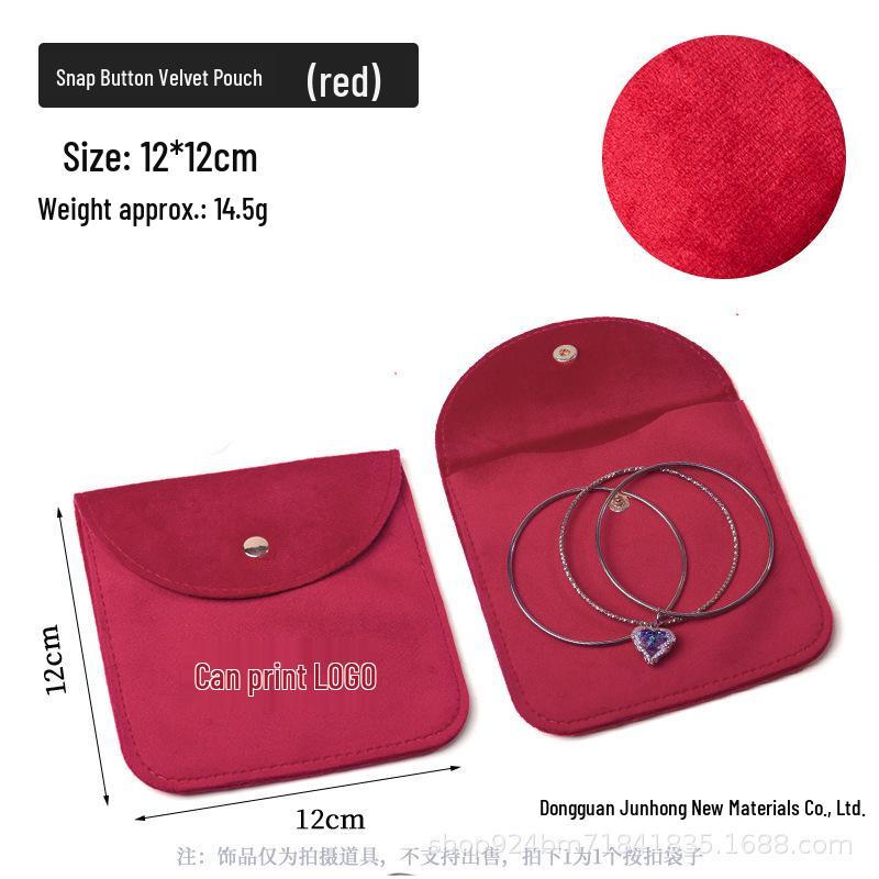 High-Grade Velvet Jewelry Storage Bag for Necklace, Ring, Bracelet