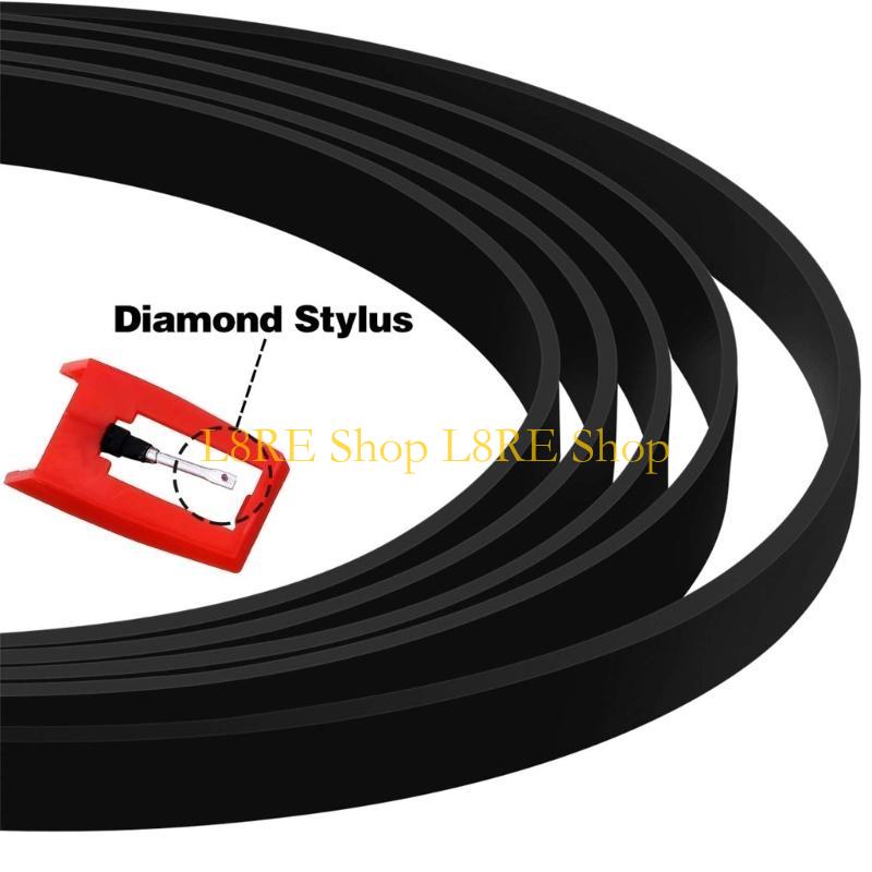 L8RE Plattenspielernadel Plattenspieler Riemen Diamantnadeln Plattenspielernadel Ersatz Plattenspieler Plattenteller Riemen