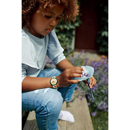 Swatch Flik Flak Monkey's Awakening Story Time Watch FPNP124 Kids, Orange