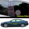 Car TPU/Glossy Mirror Pillar Post Cover Door Window Stickers For Mazda 6 Mazda6 Atenza 2014 2015 2016 2017 2018  -2024