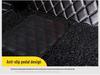 Diamond Double Layer Full Coverage Floor Mats for Five-Seater Cars