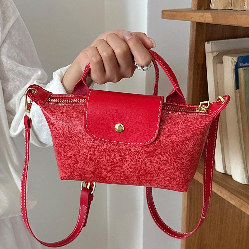 Fashionable Small Bag - Simple Hand-held Dumpling Bag - Commuting Single-shoulder Crossbody Bag