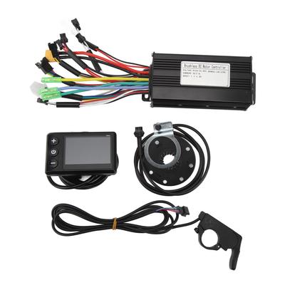 Fahrrad Lithium-Akku Nachrüstsatz mit S866 LCD-Panel Gute Wärmeableitung Wasserdicht 26A Fahrradmotorcontroller