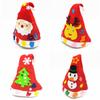 Adult Children Winter Warm Christmas Style Caps Non-woven Fabric Cartoon Hat