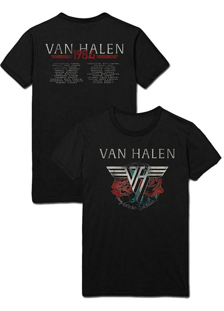 Van Halen 84 Tour Official Tee TShirt Mens Unisex Unisex T-Shirt XXXL
