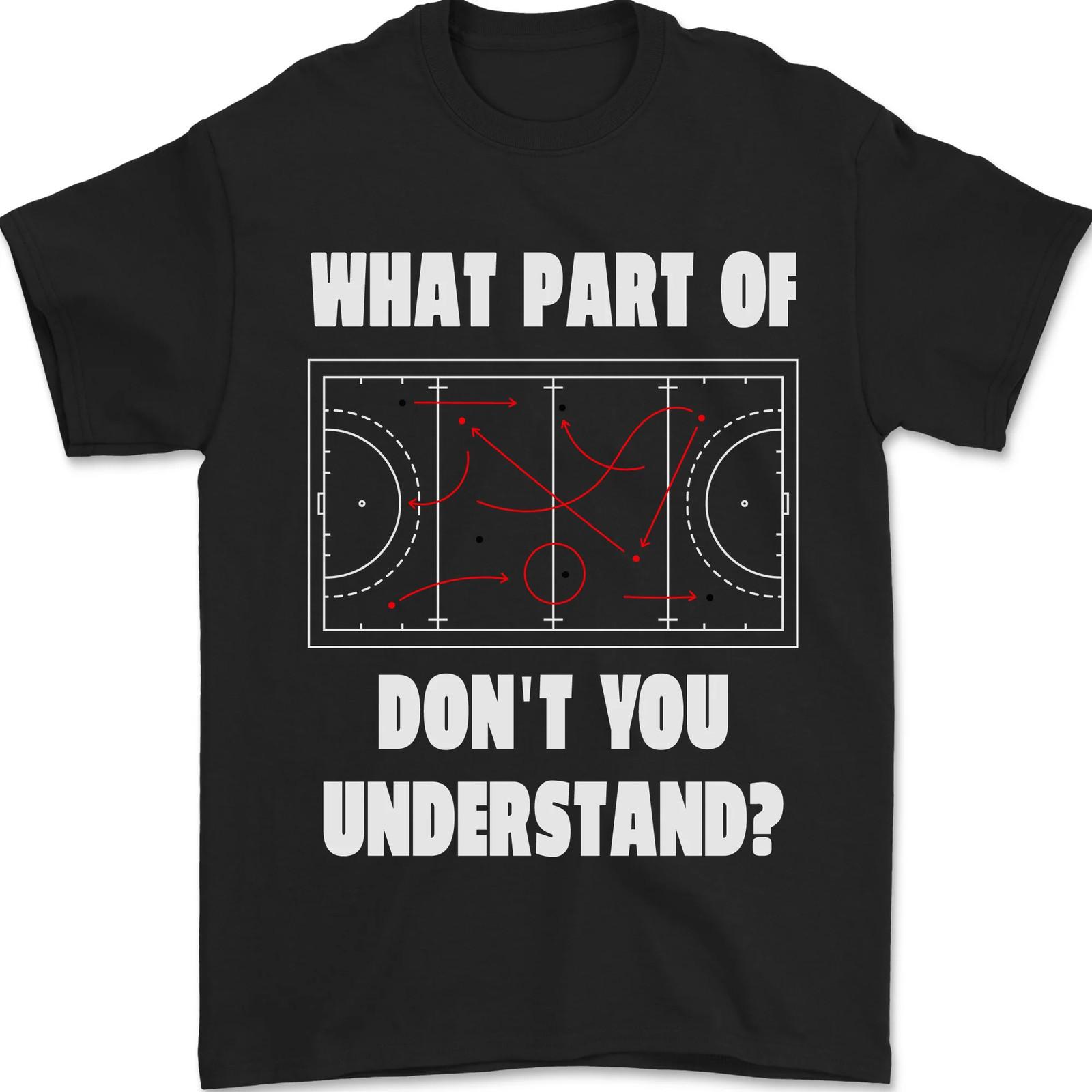 26 What Part of Hockey Dont You Understand Ice Mens T-Shirt 100% Cotton Unisex T-Shirt XL