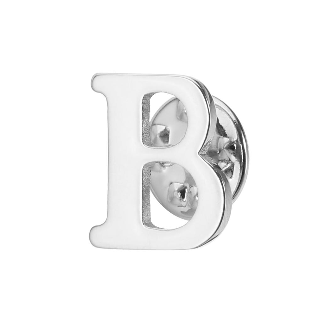 Uxcell Letter Lapel Pins, Initial Alphabet Collar Pins Letter Brooch Pins for Women Men Shirt Dress Suits Coat Collar Letter A-Y