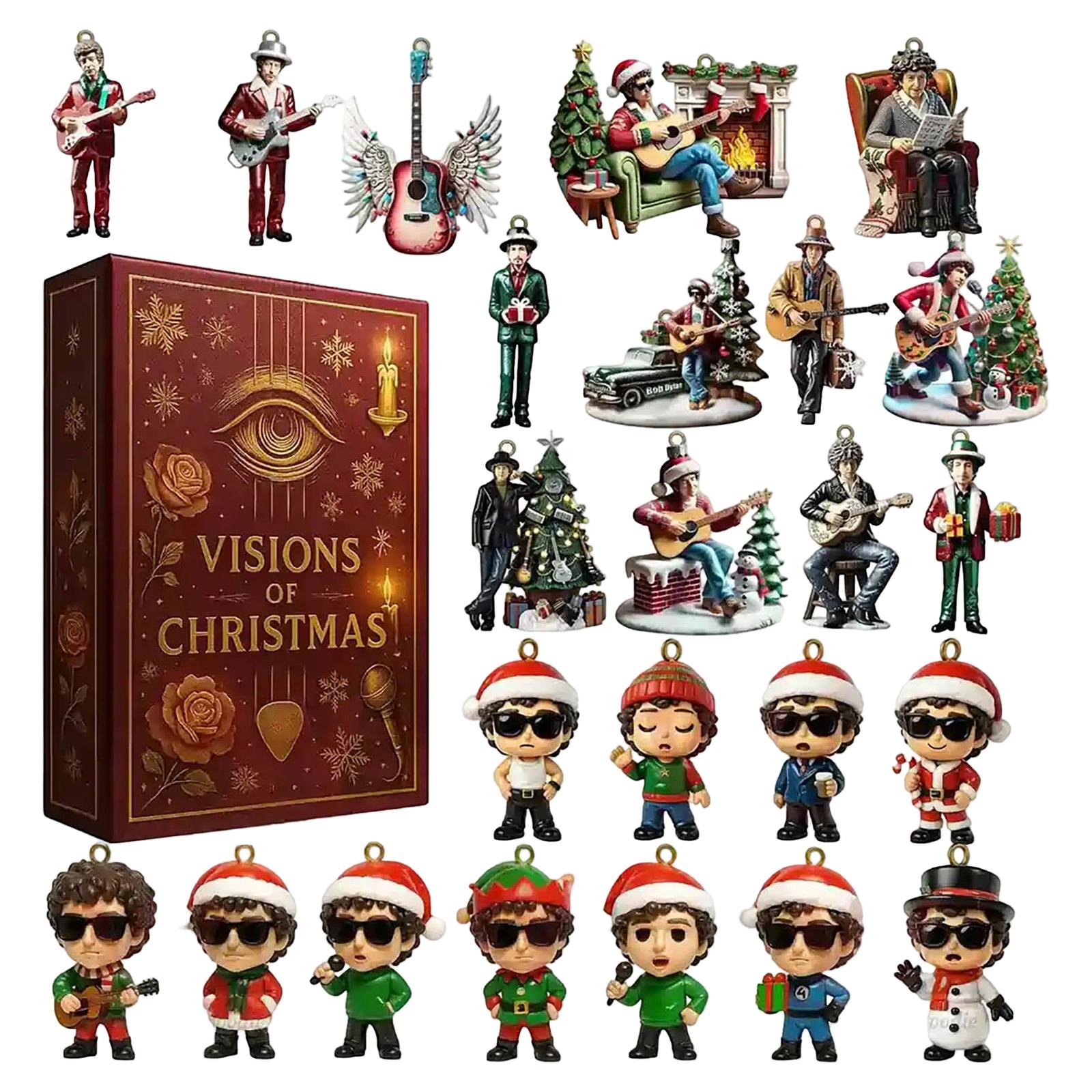 

Christmas Arrival Calendar, Spend A Happy Christmas Countdown Together, 24 Acrylic One Size