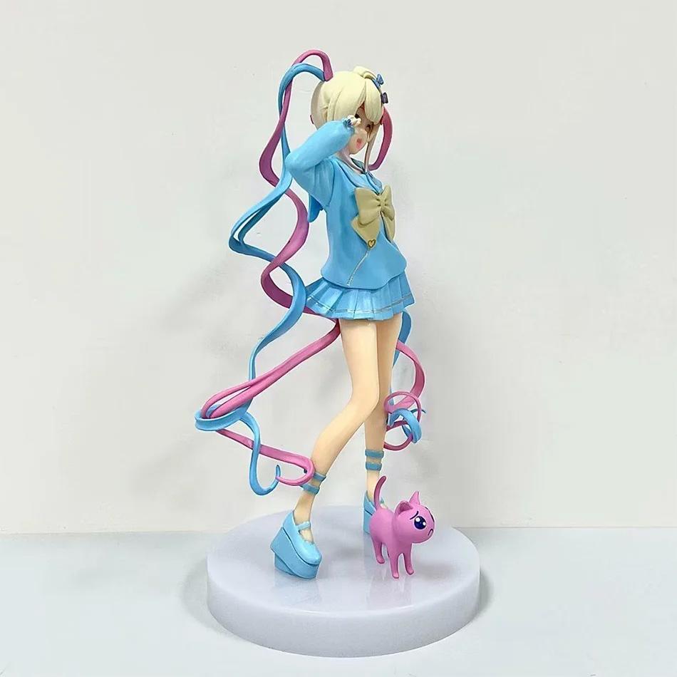 Needy Girl Overdose Pop up Parade Anime Figure KAngel Action PVC Collection Model Virtual Reality Ornaments Toys New