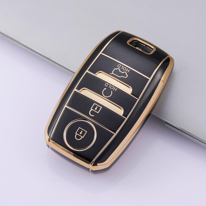 3Buttons TPU Car Key Cover Case Holder For Kia KX3 KX5 K3S RIO Ceed Cerato Auto Shell Fob For Kia Optima Sorento Niro Soul
