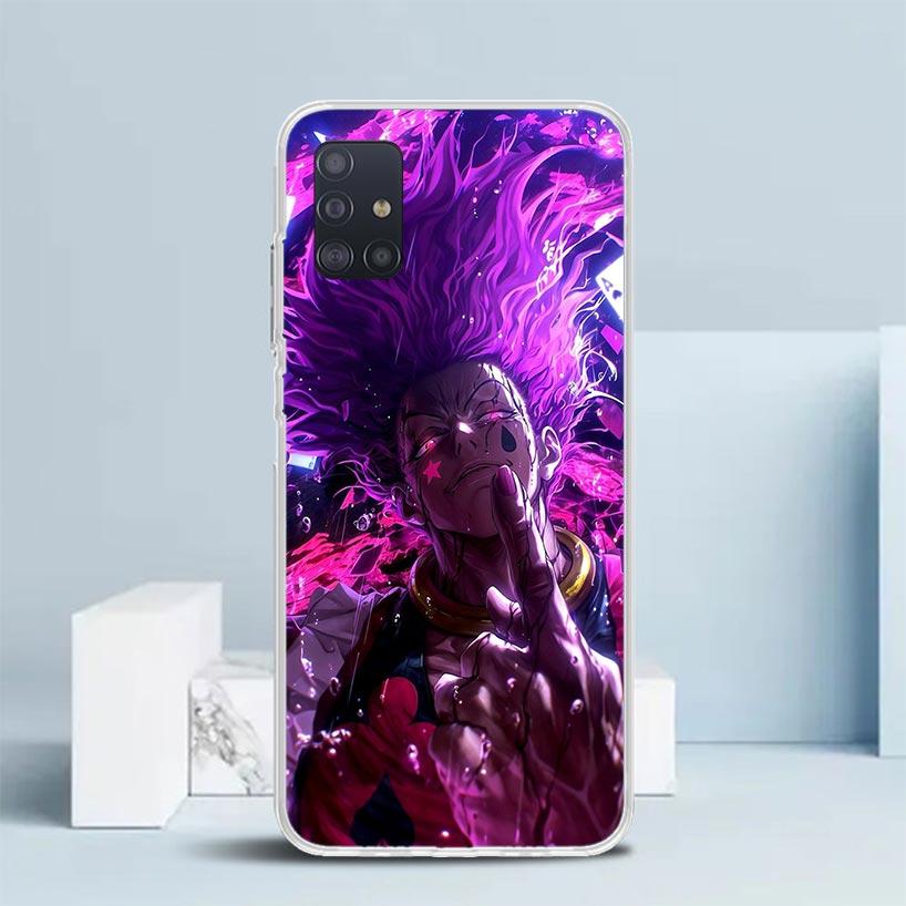 Huner X-Hunters Hisoka Phone Case For Samsung Galaxy A52 A32 A22 A12 A51 A50S A30S A10S Note 20 Ultra 10 S10 Plus A31 A20 A71 A7