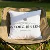 Georg Jensen Silver Jewelly Cushion Cover Soft Reversible Durable Pillow Cover MultiScene Use for Home Car Daily Comfort