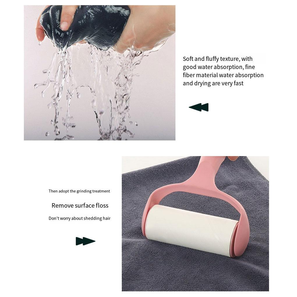 Color Available Towel Soft And Comfortable Microfiber Towel Double-Sided Velvet Towel