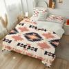 Bohemian Geometric Pattern 3D Printed Quilt Cover Modern Southwest Tribal Style Bedding Set Luxury Soft Home Textile Duvet Cover